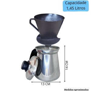 Bule Cafeteira com suporte para  filtro 103